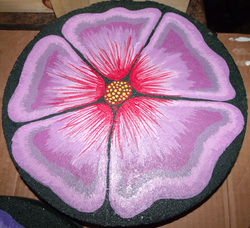 pink step stone